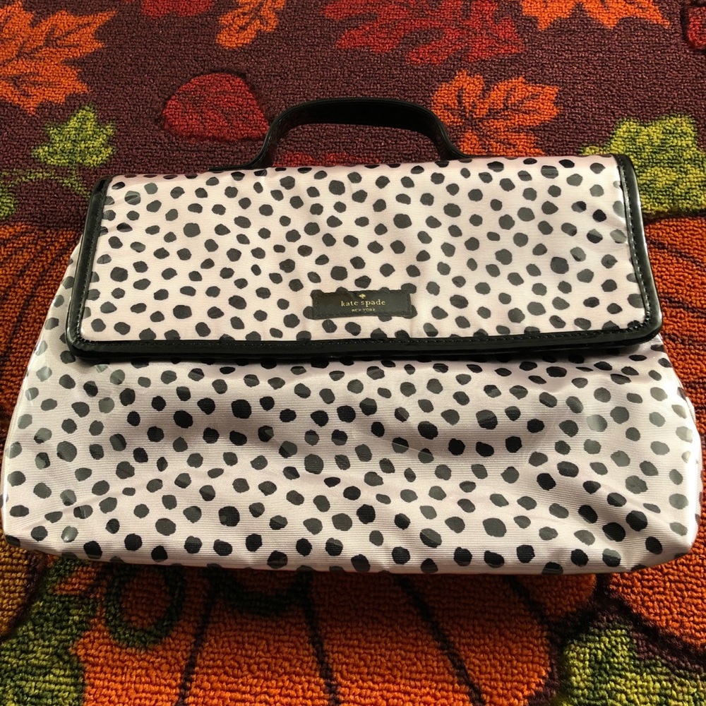💝2 for $50💖 Kate Spade Flamingo Dot Cosmetic Bag